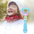 thumbnail image 3 of Máquina de burbujas HUOGUO Fairy Stick Bubble Machine, azul, 3 of 4