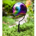 thumbnail image 3 of Home & Garden Stainless Steel Gazing Ball Stainless Steel Spring Summer 47M693, 3 of 3