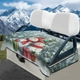 thumbnail image 2 of HUIACONG Christmas Snowmans Golf Cart Seat Covers Breathable Two-Person Golf Cart Seat Covers Easy to Clean Protection Interior Accessories Universal Fit Most 2-Person Seats Club Cars, 2 of 7