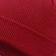 thumbnail image 3 of Sonducket Nuevos sombreros de invierno para mujer, gorros para niñas, gorro de punto sólido bonito, gorros de otoño para niñas, gorros, gorro más Sombreros rojo oscuro Sonducket AP0387-09B, 3 of 4