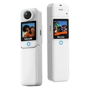 SJCAM C110+ 4K30FPS Action Camera Ultra HD with EIS, 170 Degree Wide Angle 98FT Waterproof Camera (White)