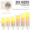 thumbnail image 2 of Flameless Candle LED Candle 12 Pcs Real Wax, 2 of 8