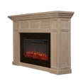 thumbnail image 5 of Real Flame Alcott 75" Landscape Electric Fireplace in White Oak, 5 of 9