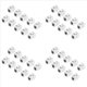 thumbnail image 1 of 40 Piezas Conector RJ45 Jack Cat6 Acoplador de Extensión Red Ethernet LAN Cat 6 Acoplador Conectores Extender Adaptador,, 1 of 5