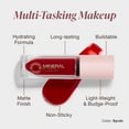 thumbnail image 2 of Mineral Fusion 2-in-1 Lip & Cheek Stain Syrah, 0.10 fl oz, Bright Red, long-lasting, matte color, 2 of 6