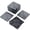 Gray, variant on 44 Pack Waterproof Interlocking Deck Tiles, 12"x12" Plastic Patio Tiles | for Indoor Outdoor Use, Patio Floor Decking Tiles for Garden Lawn Porch Poolside Balcony