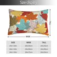 thumbnail image 2 of Bingfone Fall Maple Leaves for Double-Sided Plush Throw Pillow Cover, Pillow Protector with Hidden Zipper, Cushion Protector Home Decoration (Without Pillow Core)-20"x30", 2 of 6