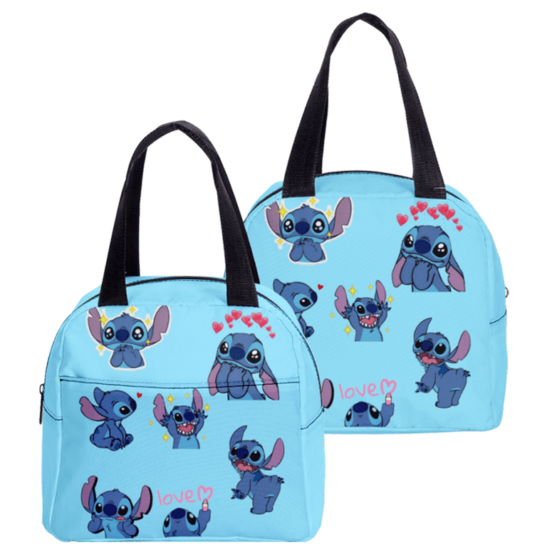 16″Lilo & Stitch Backpack School Bag+Lunch Bag+Pencil Bag - giftcartoon