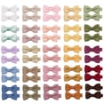 thumbnail image 2 of Pinzas para el pelo CÉLLOT para bebés y niñas totalmente forradas, 50 unidades, 5 cm, 2 of 9