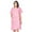 Garden Pink, variant on Casual Nights Women's Snap front House Dress Short Sleeve Woven Duster Housecoat Lounger Sleep Dress