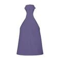 thumbnail image 6 of MIXUE Womens Tops Summer Solid Color Halter Sleeveless Fashion Casual Casual Basic T Shirts Daily-Wear,Purple,XXXL, 6 of 7