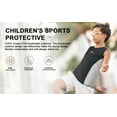 thumbnail image 3 of HAIYUE Youth Kids New Padded Sleeveless Compression Shirt for Football Baseball to Protect Chest of Size S, 3 of 8