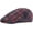 Navy, variant on Men's Newsboy Hat Striped Plaid Flat Cap Adjustable Ivy Gatsby Cabbie Driving Irish Beret Hat