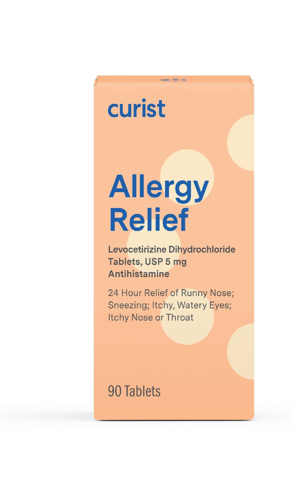 Curist Allergy Relief Xyzal Levocetirizine Dihydrochloride 5 mg 90