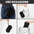 thumbnail image 5 of Aspire Sunglasses Soft Case, Neoprene Zipper Eyeglasses Bag with Carabiner, Ultra-Light Travel Pouch for Women Men - Black, 5 of 7