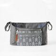 thumbnail image 1 of Organizador de pañales para cochecito WEIHJMXG ajuste universal color gris, 1 of 5