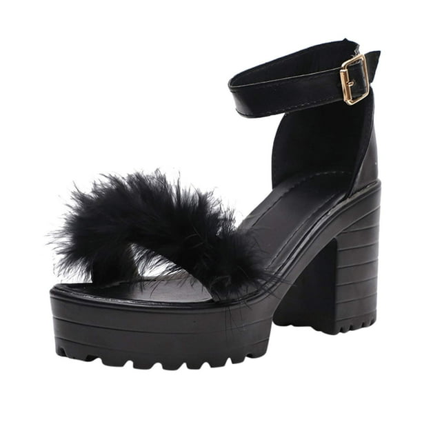 Platform heels deals comfortable