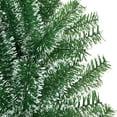thumbnail image 4 of vidaXL Artificial Christmas Tree with Flocked Snow Green 94.5", 4 of 6