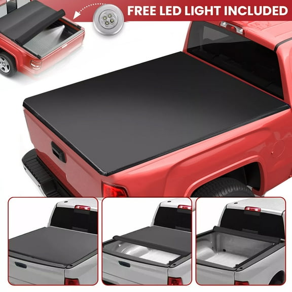 6.5FT Truck Bed Tonneau Cover For Dodge Ram 1500 2500 3500 1994-2002 01 Roll Up