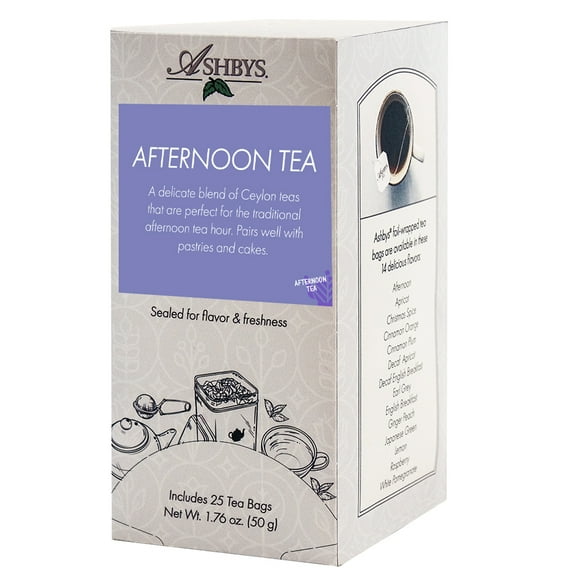 Ashbys Tea Afternoon Tea Bags - 25 Count Box
