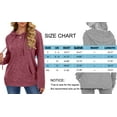 thumbnail image 6 of MOSHU Loose Hoodies for Women Casual Fall Tops Long Sleeve Womens Sweatshirts Pullover Fashion Shirts with Pocket, 6 of 8