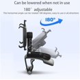 thumbnail image 2 of LinenLoon Car Dashboard Phone Holder, Rotating Dashboard Clip Cell Phone Holder,360 Degree Rotation Dashboard Cell Phone Holder for Car Clip Mount Stand Suitable for 4 to 7 inch Smartphones (Black), 2 of 5