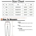 thumbnail image 3 of XuJwPNcy Cotton Linen Pants Women Drawstring Elastic Waist Capri Pants Casual Wide Leg Beach Capris with Pockets, 3 of 4