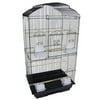Ymlgroup 6804 3 by 8" Bar Spacing Tall Shall Top Small Bird Cage - 18"x14" in Black