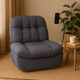 thumbnail image 1 of Sillon Mecedora Reclinable Giratorio 360° con Porta Celular y Respaldo Acolchado de Alta Densidad Comodo Junior Gris, 1 of 12