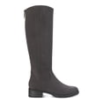 thumbnail image 2 of STYLE & COMPANY Womens Gray Cushioned Graciee Round Toe Block Heel Zip-Up Riding Boot 5 M, 2 of 4