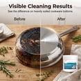 thumbnail image 6 of Powerful Burnt Residue Remover Paste for Cookware,260g Pot Bottom Black Stain Cleaner,Stainless Steel Cleaner & Polish, All Purpose Pot Cleaner For Bottom of Pans, Heavy Duty Oil Stain Remover (1PC), 6 of 8