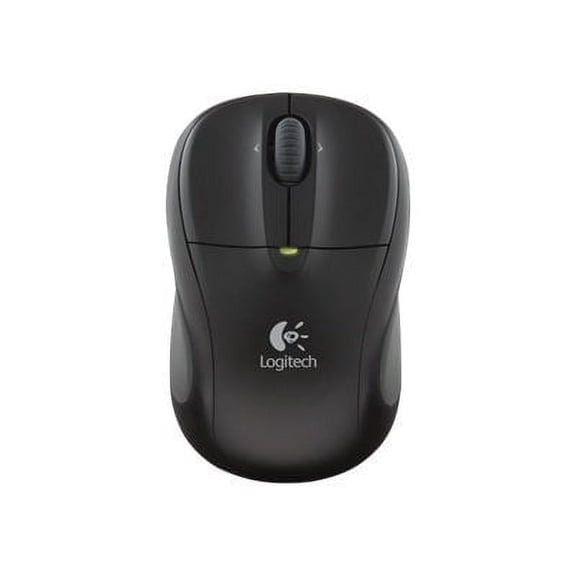 Logitech M305 - Mouse - optical - wireless - 2.4 GHz - USB wireless receiver - jet black