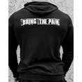 thumbnail image 3 of Lightweight Charcoal Hoodie with Zipper and Kangaroo Pockets, Charcoal, Small, 3 of 3