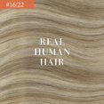 thumbnail image 4 of Sunny Hair Wire Hair Extensions Human Hair Invisible Hair Extensions for Women Straight Secret Hidden One Piece Extensions With Adjustable Line Dark Ash Blonde Highlights Golden, 4 of 9