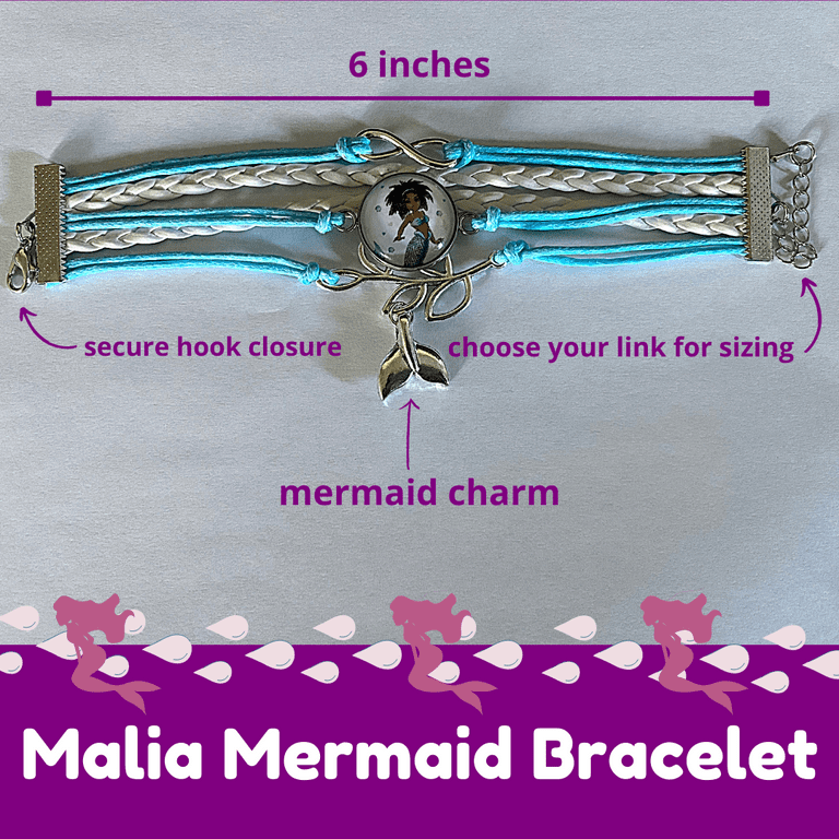 Mermaid top pillow bracelet