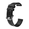 thumbnail image 1 of Reloj de silicona con patrón de rombos, pulsera, correa de silicona, reemplazo para Garmin / HUAWEI / Samsung 20 mm, negro seitruly EL2641-01, 1 of 2