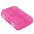 thumbnail image 1 of Travel Pill Organizer, 10 Compartments Pill Case Compact And Portable Pill Box Dispenser For Purse Vitamin Fish Oil Compartments Container Medicine Box, 1 of 8
