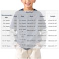 thumbnail image 3 of Xdegoge Boys Girls Crewneck Sweatshirts Long Sleeve Layered Look Color Block Pullover Tops Casual Fall Comfy Athletic Activewear 3-15 Years Navy 5-6 Years, 3 of 6