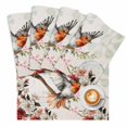 thumbnail image 2 of Spring Bird Vintage Postcard Placemats Set of 4,Wipeable Washable Table Mats for Dining Tables, Country Flower Tree Branch Place Mats for Kitchen Event Party Tabletop Decor, 2 of 9