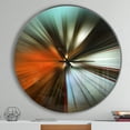thumbnail image 2 of Designart Horloge Murale Moderne 'couleur Marron', 2 of 6