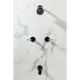 thumbnail image 3 of Kingston Brass KBX8140KPS Verona Double-Handle Tub and Shower Faucet, Matte Black, 3 of 7