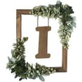 thumbnail image 2 of BKER Wooden Alphabet Wreath For Wall Home Living Room Bedroom Decorative Letter Sign With Hook And Rope For DIY Word Display, 2 of 7