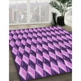 thumbnail image 2 of Ahgly Company Indoor Rectangle Patterned Violet Purple Area Rugs, 8' x 10', 2 of 6