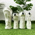 thumbnail image 3 of Housse de Club de Golf Housse de Tête Housse de Protection Conducteur Allée Hybrides en Bois Housse de Poussoir Nouvelle Édition Limitée Allée Blanche, 3 of 5