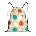 thumbnail image 1 of Gaeub Vintage Bowling Drawstring Backpack Bag Sport Gym Sackpack Heavy Duty String Backpack for Men Women-Medium, 1 of 6