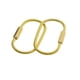 thumbnail image 1 of Llavero de bloqueo de tornillo perfecl 2 Piezas de Latón Duradero, 1 of 8