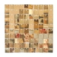 thumbnail image 1 of Panel de pared de fondo de lentejuelas brillantes, paneles a presión transparentes cuadrados dorados, decoración de fiesta de cumpleaños, boda y Año Nuevo, 4 pies x 6 pies, 1 of 4