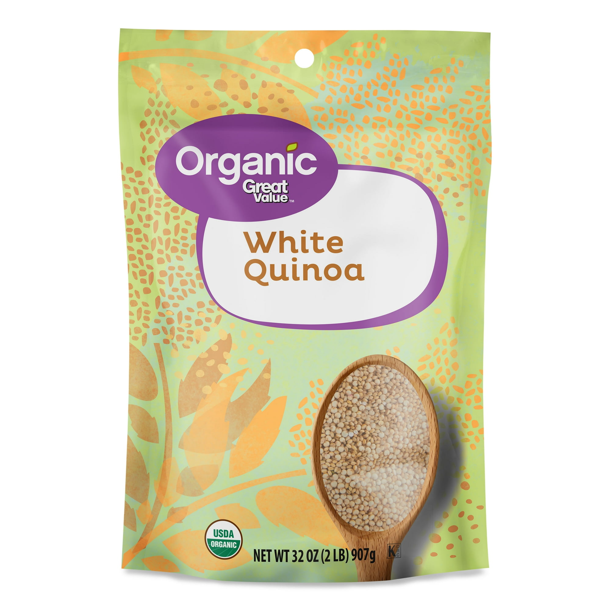 Great Value Organic White Quinoa, 32 oz