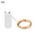 thumbnail image 2 of Joernso 1m 2m 3m Copper Wire LED Fairy Garland String Light Holiday Wedding Party Decor, 2 of 8