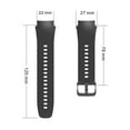 thumbnail image 2 of New Breathable Stripe Pattern Replacement Watch Strap Silicone Watchband Bracelet PINK, 2 of 8
